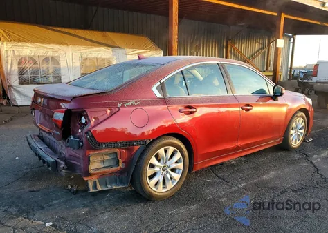 2016 Subaru Legacy 2.5I Premium from USA, damaged, VIN 4S3BNBF67G3024919